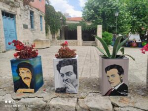 afytos halkidiki cheese tins art extravagant transfers